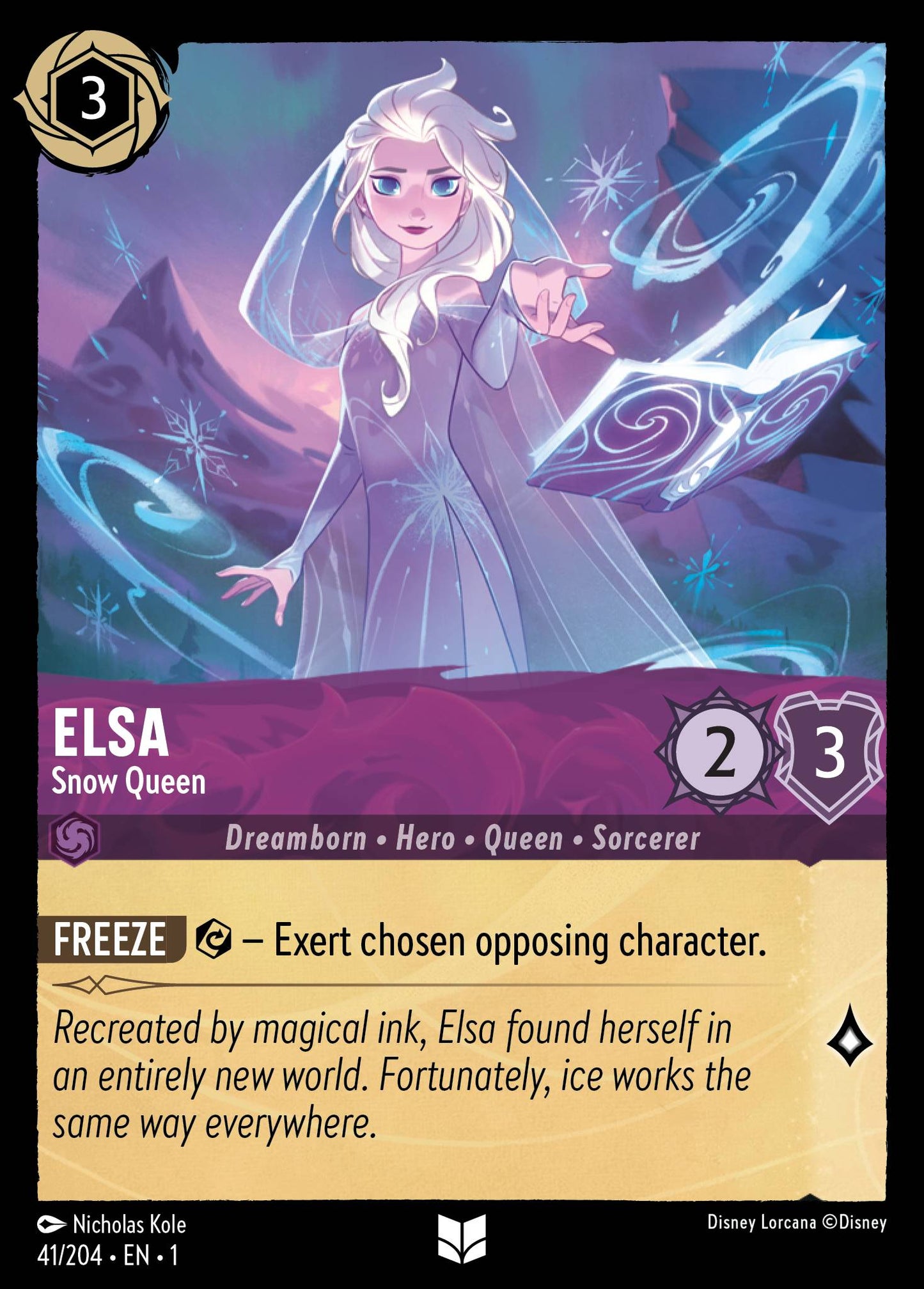 Elsa, Snow Queen (1) #41 [EN/N] s/o