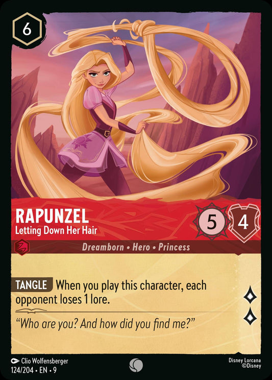 Rapunzel, Letting Down Her Hair (9) #124 [EN/N]