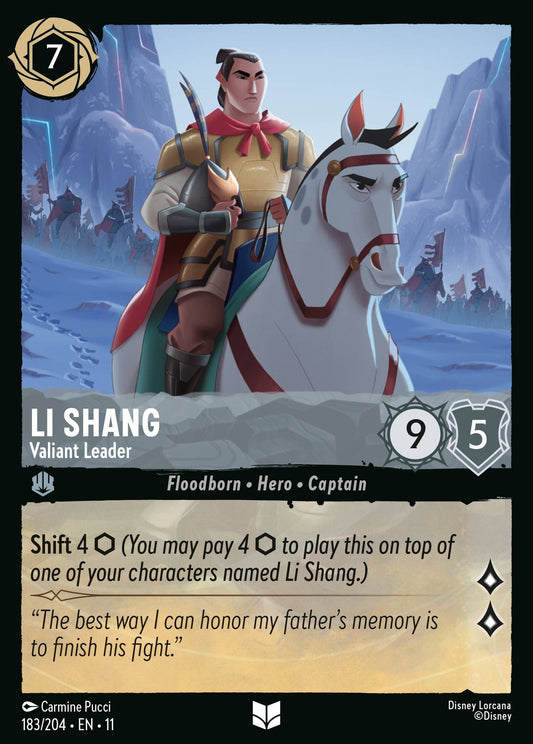 Li Shang, Valiant Leader (11) #183 [EN/N]