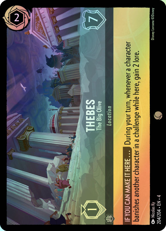 Thebes, The Big Olive (4) #204 [EN/F] s/o
