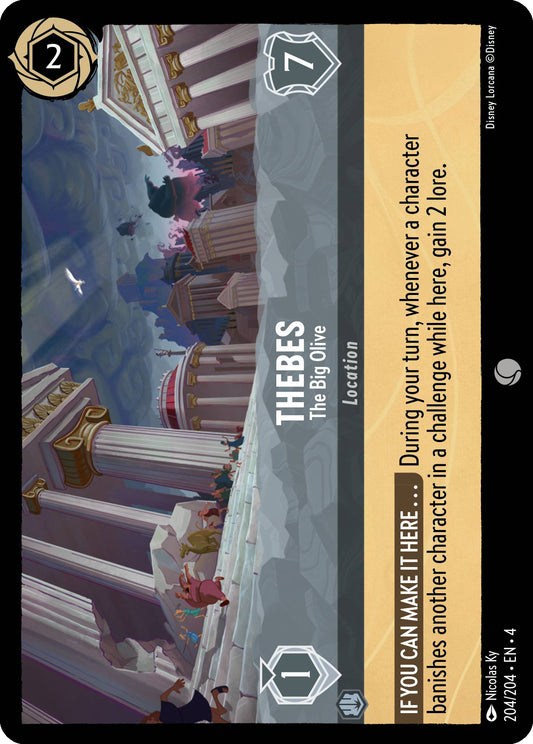 Thebes, The Big Olive (4) #204 [EN/N] s/o