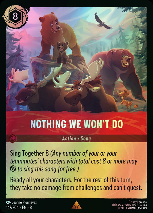Nothing We Won't Do (8) #147 [EN/F] s/o