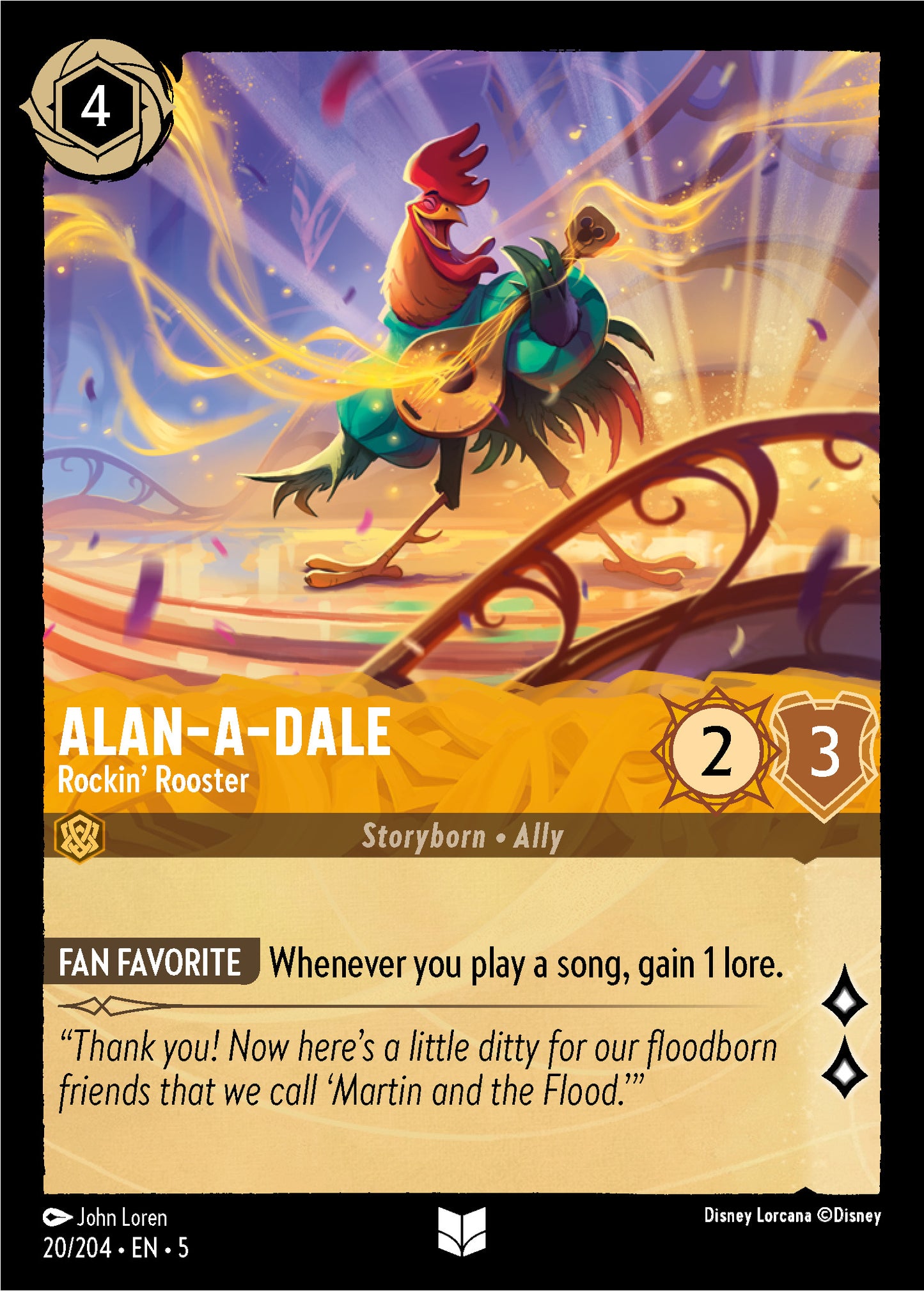 Alan-a-Dale, Rockin' Rooster (5) #20 [EN/N] s/o