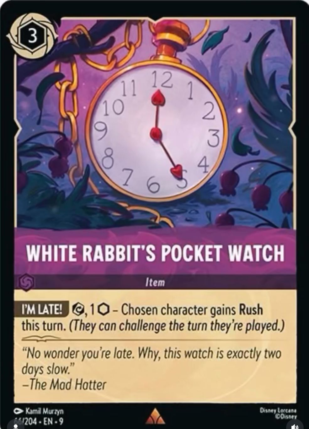 White Rabbit's Pocket Watch (9) #66 [EN/N] s/o