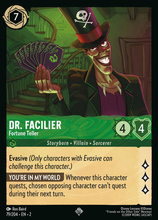 Dr. Facilier, Fortune Teller (2) #79 [EN/N] s/o