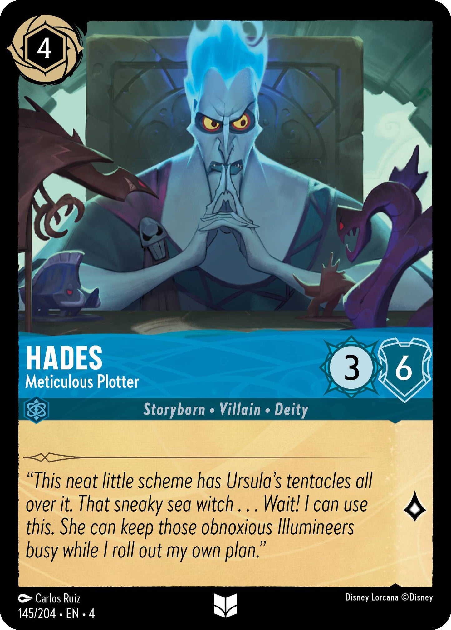Hades, Meticulous Plotter (4) #145 [EN/N] s/o
