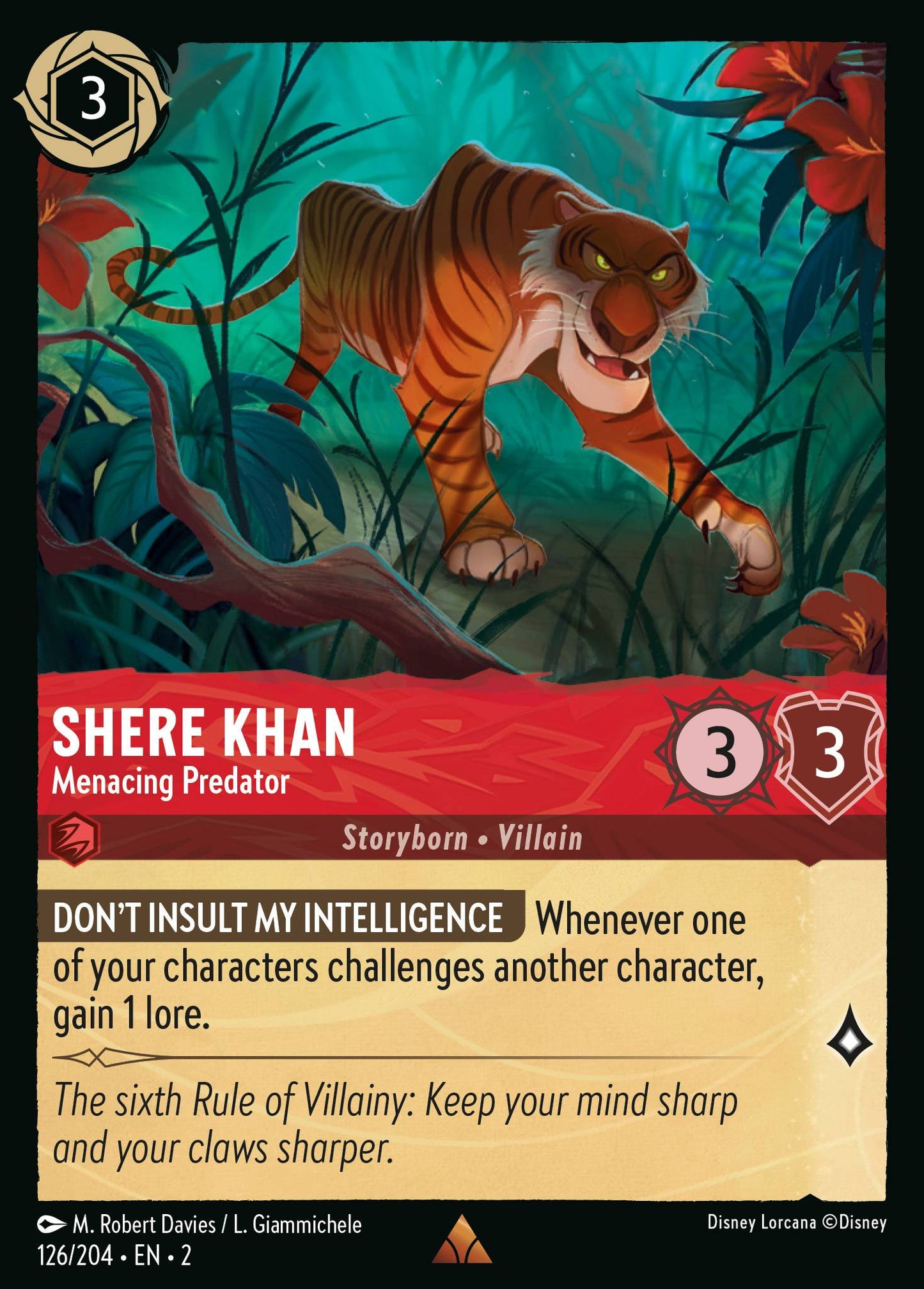 Shere Khan, Menacing Predator (2) #126 [EN/N] s/o