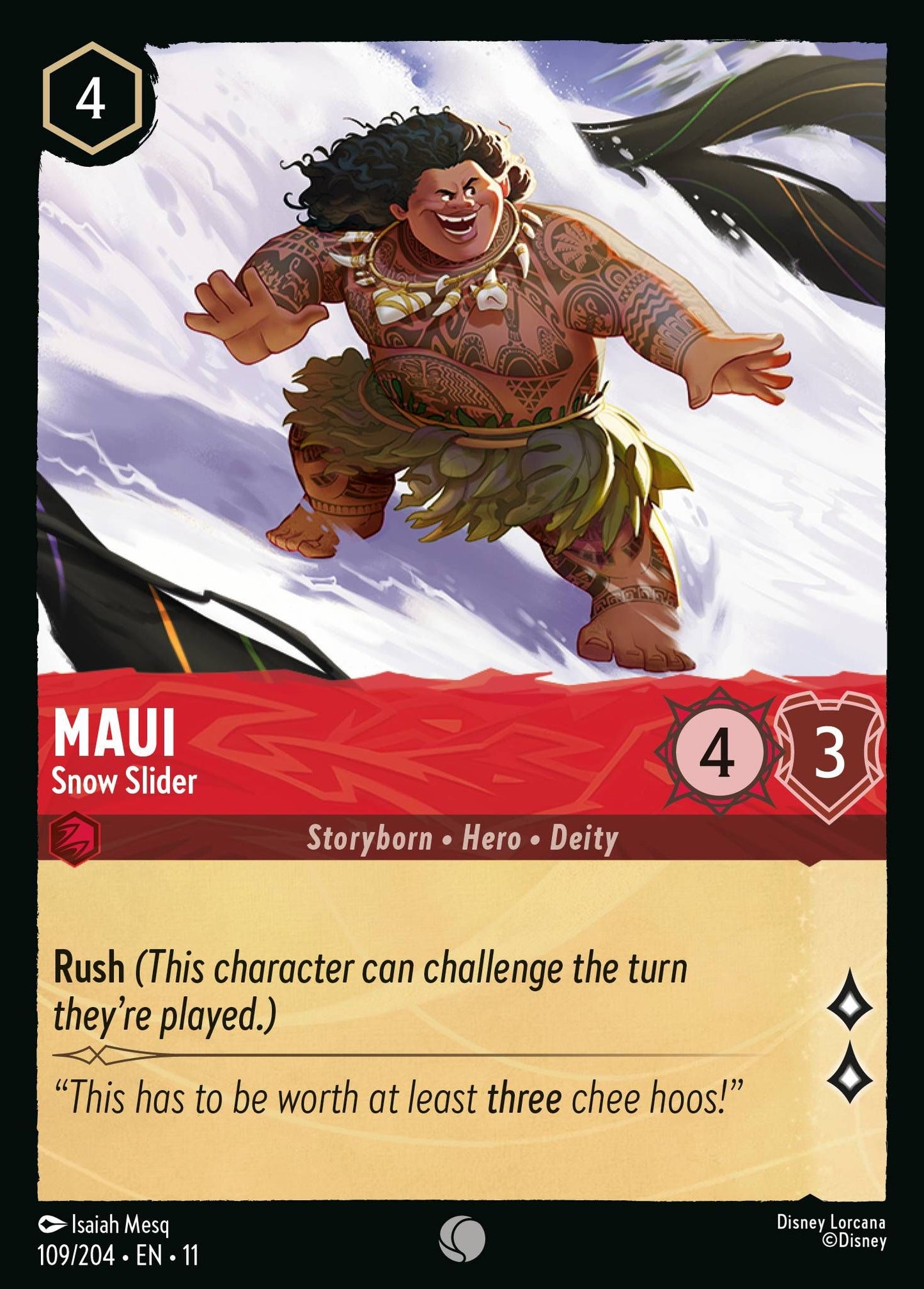Maui, Snow Slider (11) #109 [EN/N]