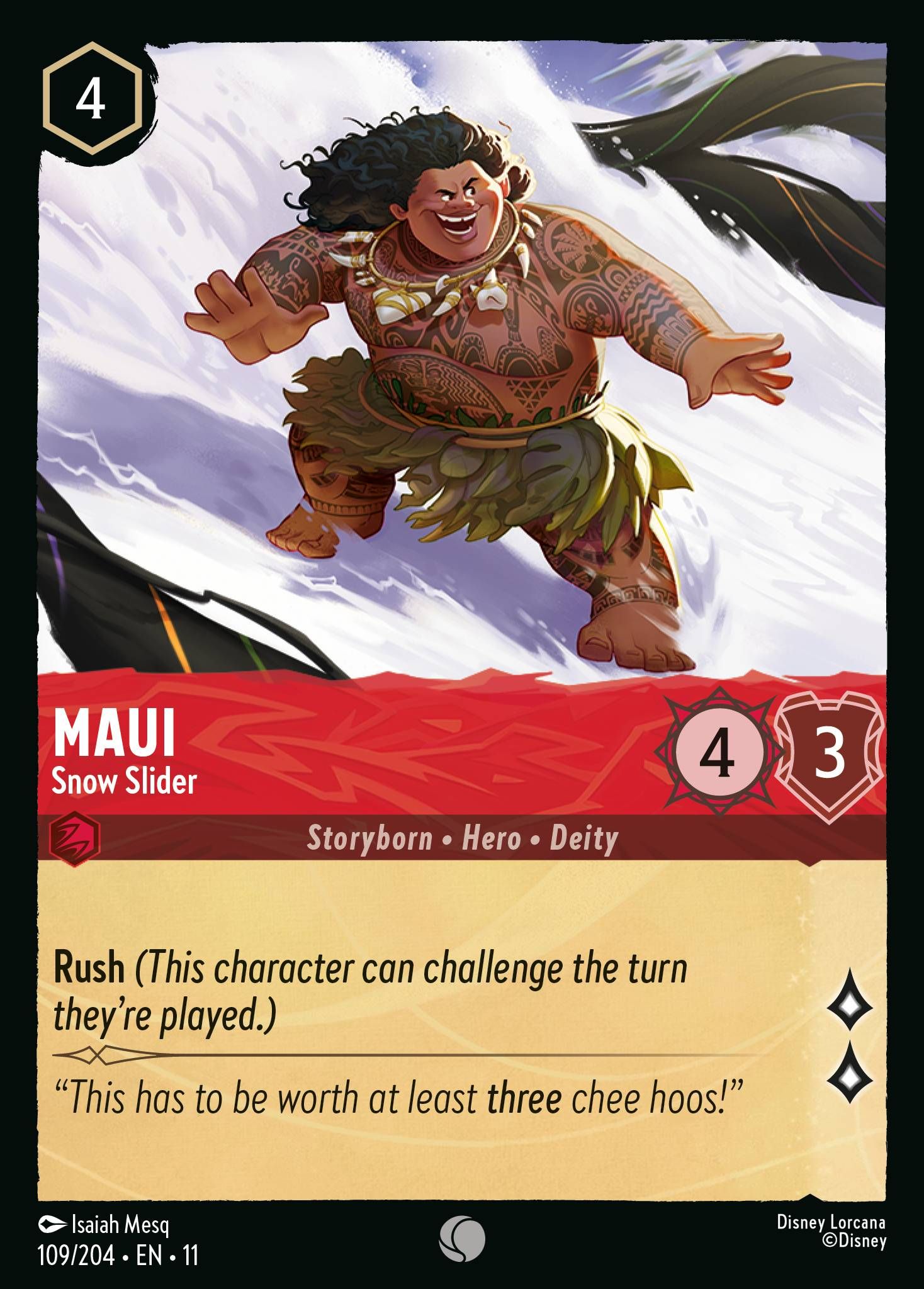 Maui, Snow Slider (11) #109 [EN/N]