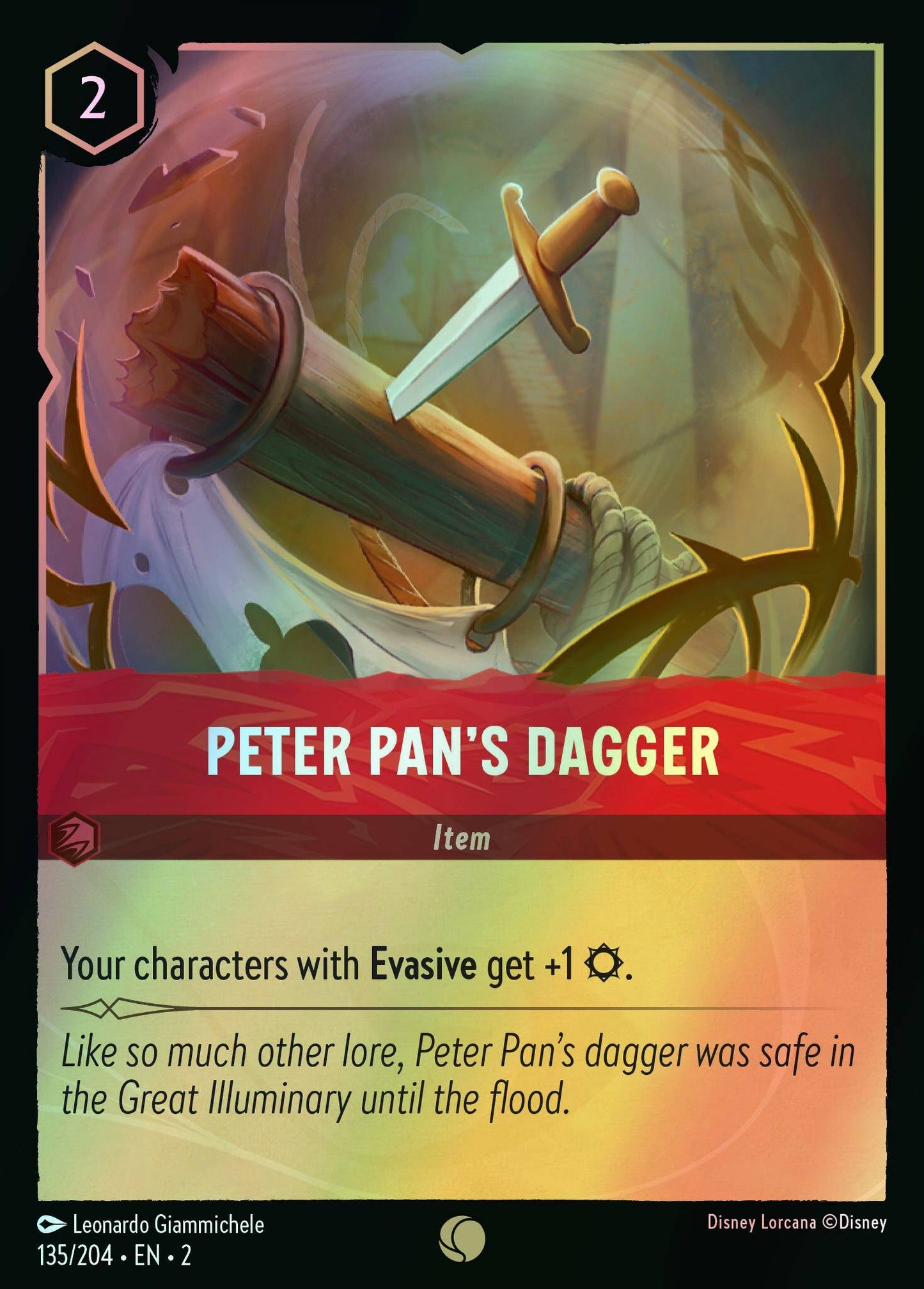 Peter Pan's Dagger (2) #135 [EN/F] s/o