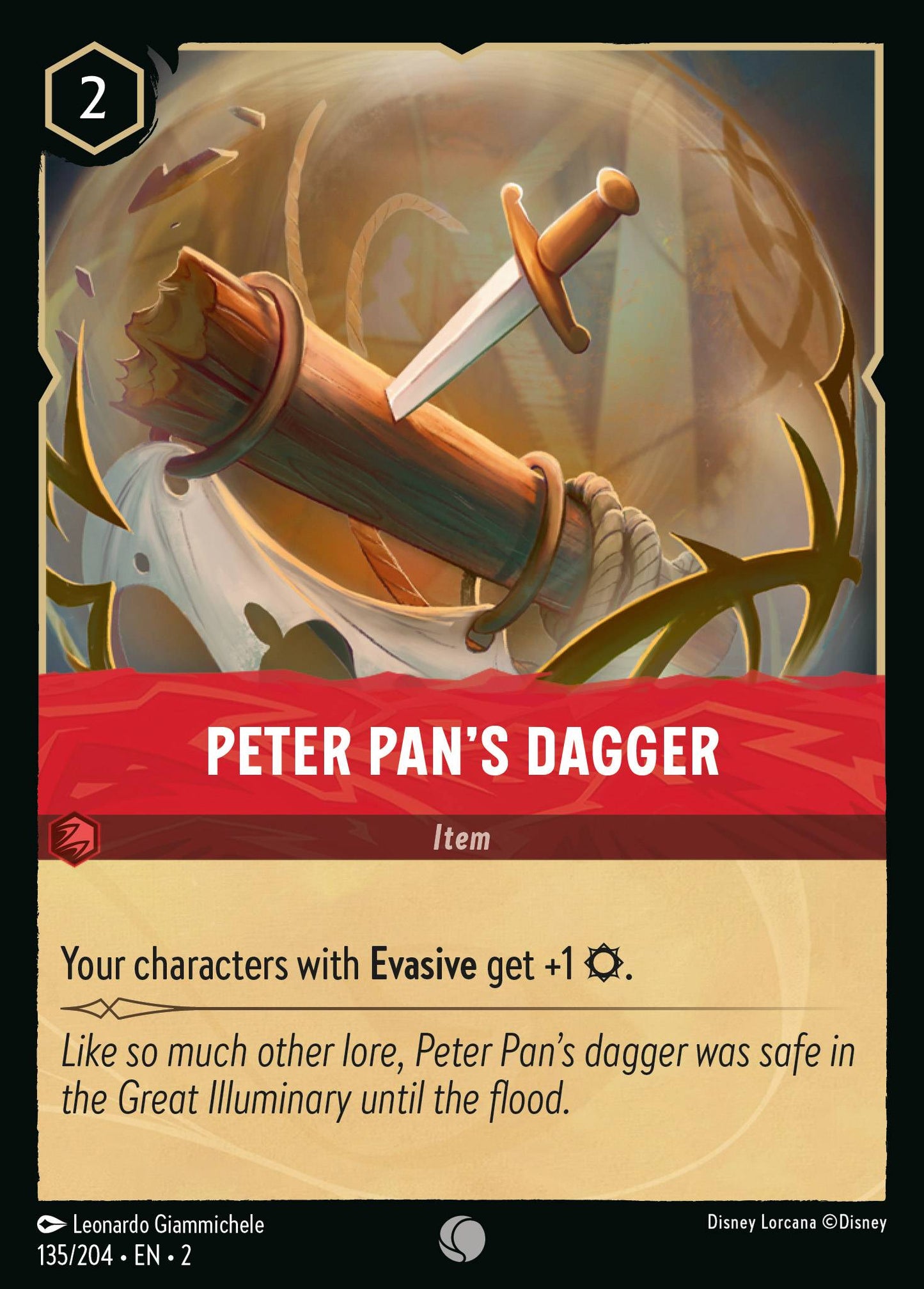 Peter Pan's Dagger (2) #135 [EN/N] s/o