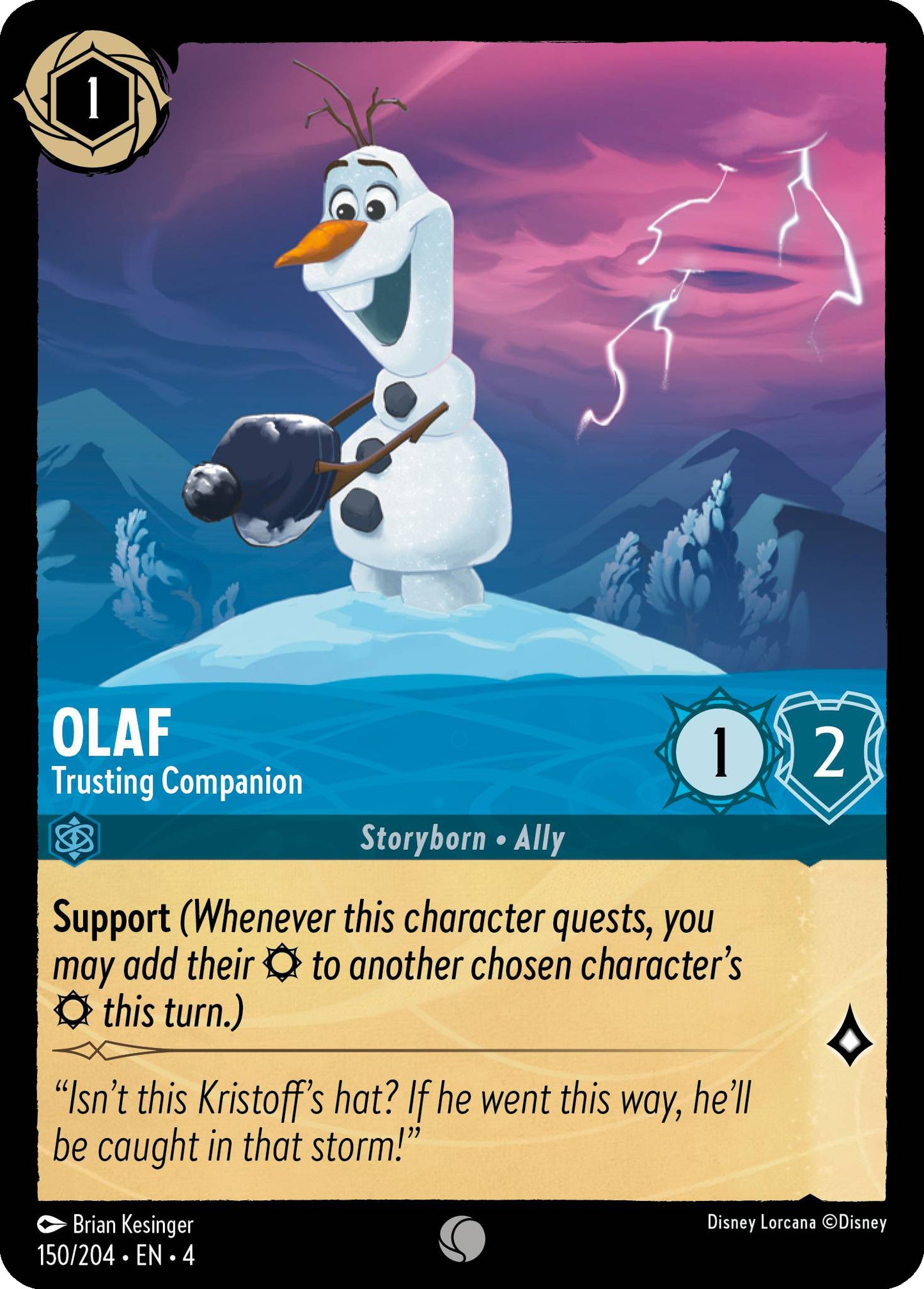 Olaf, Trusting Companion (4) #150 [EN/N] s/o