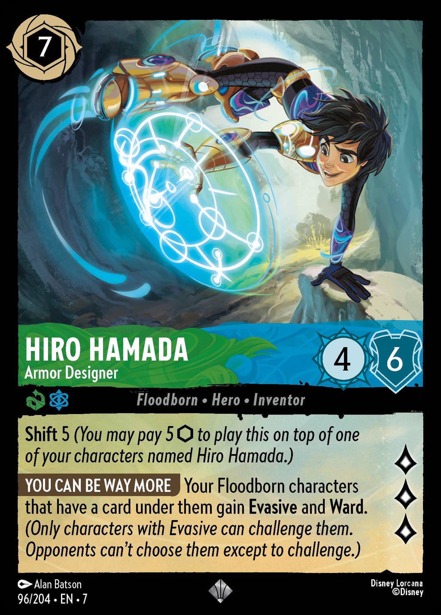 Hiro Hamada, Armor Designer (7) #96 [EN/N] s/o