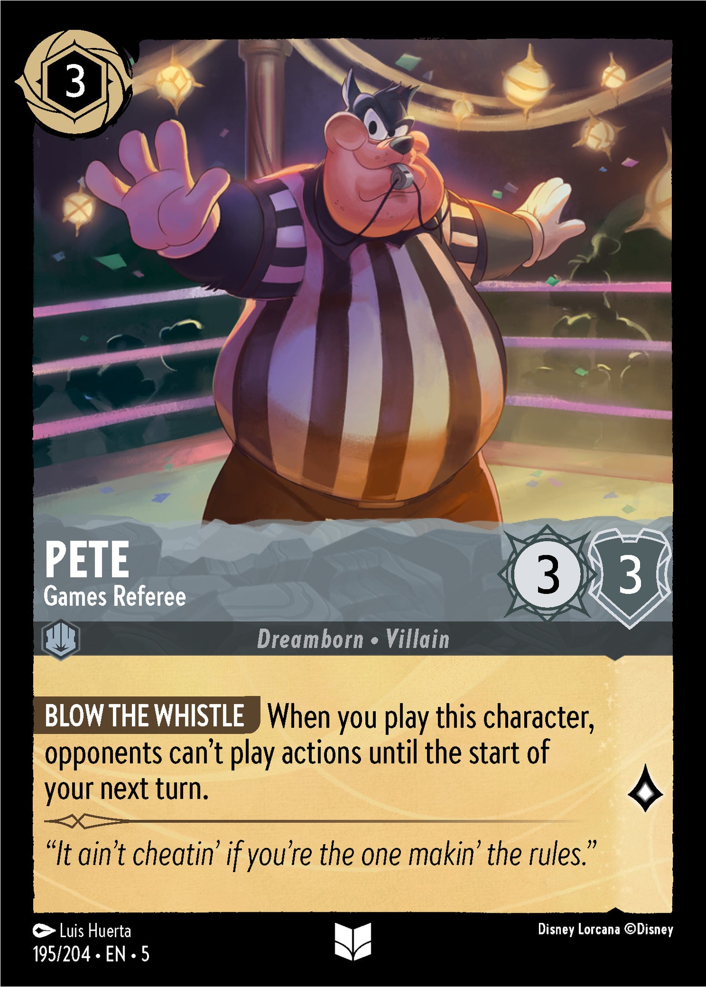 Pete, Games Referee (5) #195 [EN/N] s/o