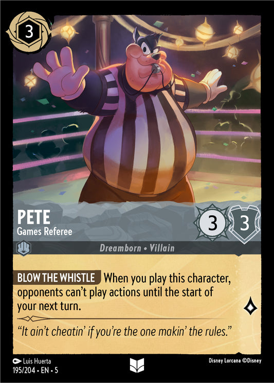 Pete, Games Referee (5) #195 [EN/N] s/o