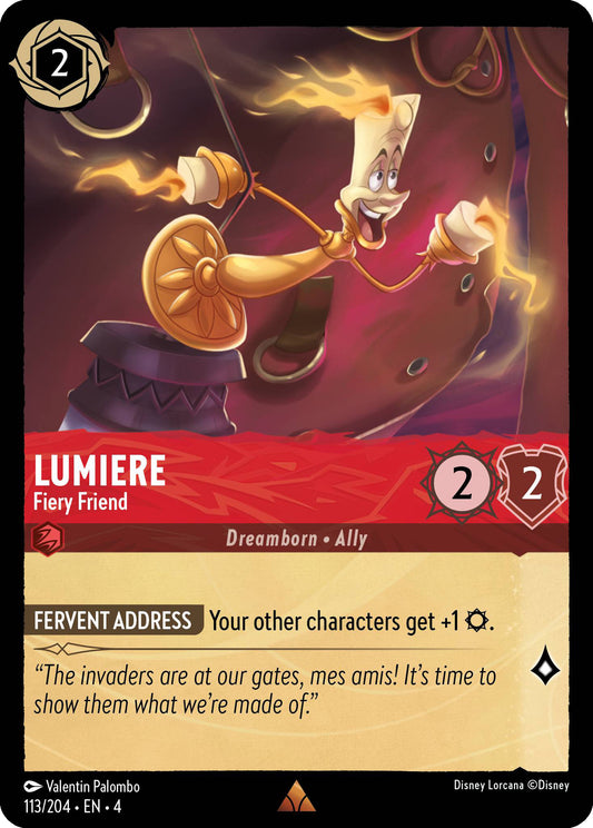 Lumiere, Fiery Friend (4) #113 [EN/N] s/o