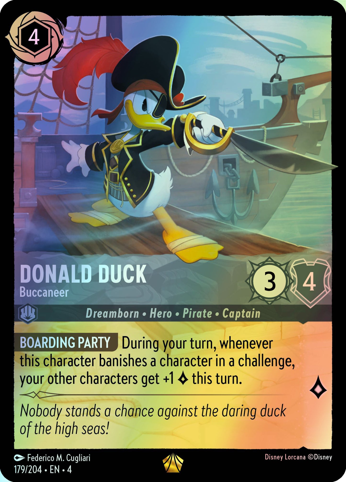 Donald Duck, Buccaneer (4) #179 [EN/F] s/o