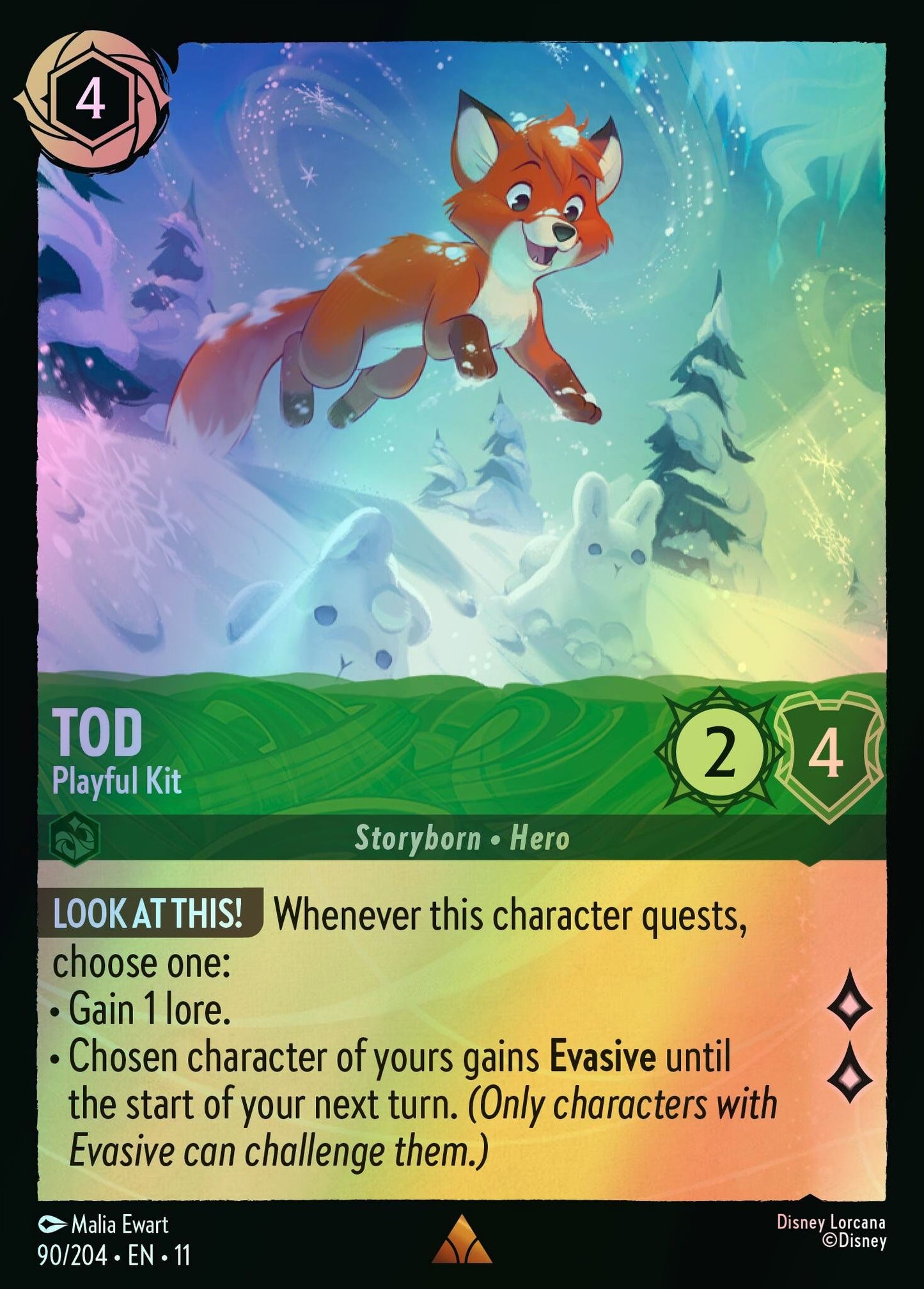 Tod, Playful Kit (11) #90 [EN/F]