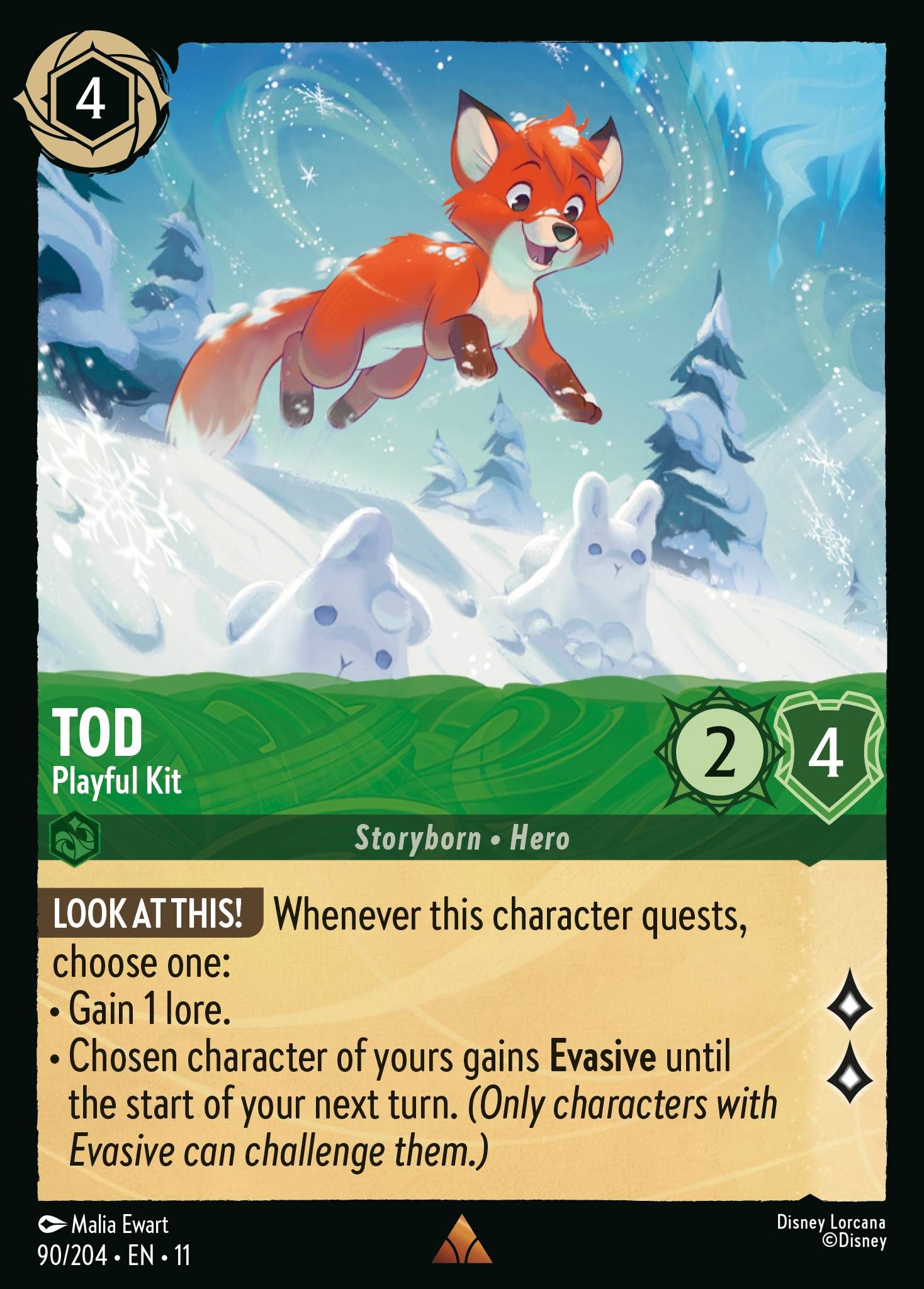 Tod, Playful Kit (11) #90 [EN/N]