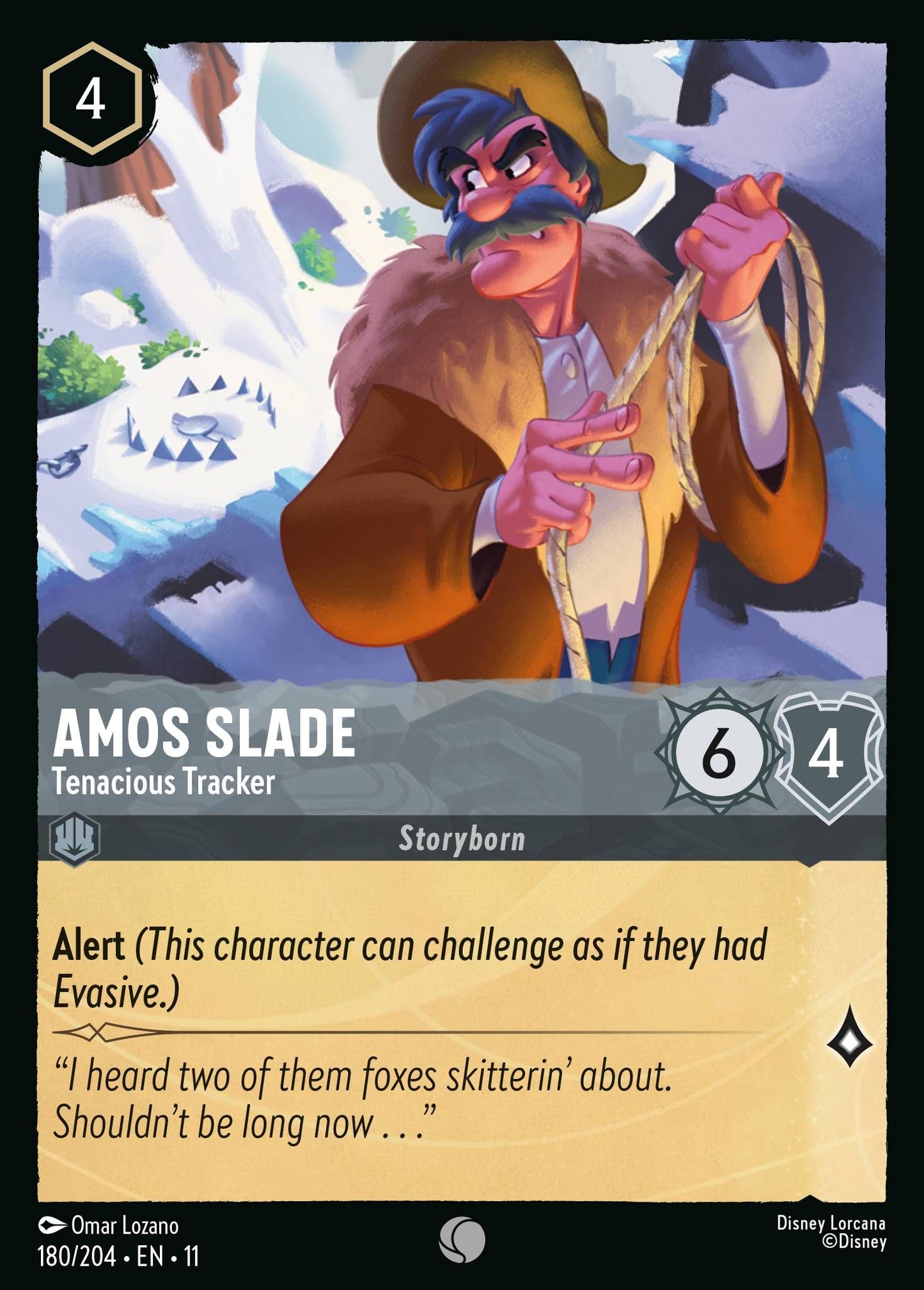 Amos Slade, Tenacious Tracker (11) #180 [EN/N]