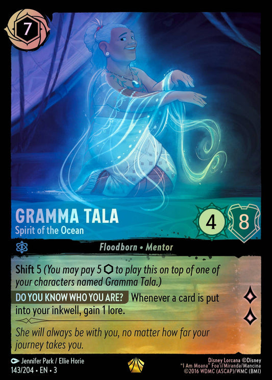 Gramma Tala, Spirit of the Ocean (3) #143 [EN/F] s/o