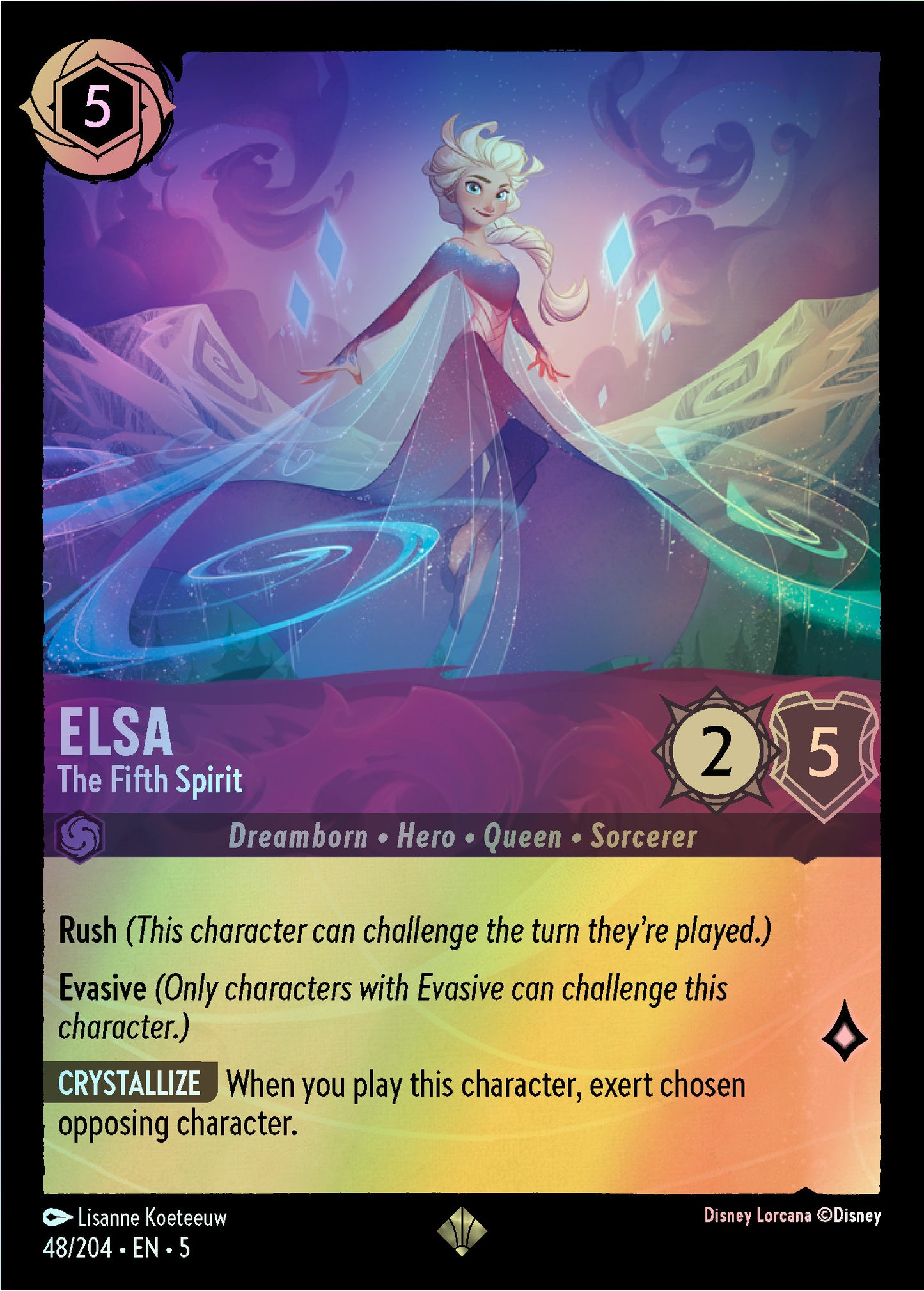Elsa, The Fifth Spirit (5) #48 [EN/F] s/o