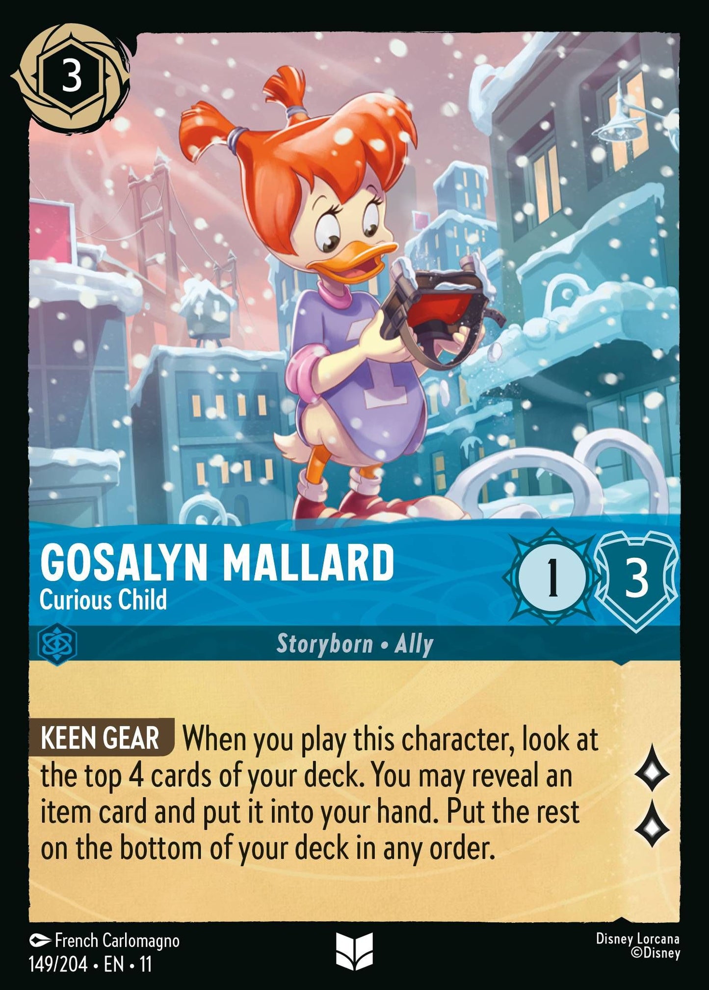 Gosalyn Mallard, Curious Child (11) #149 [EN/N]