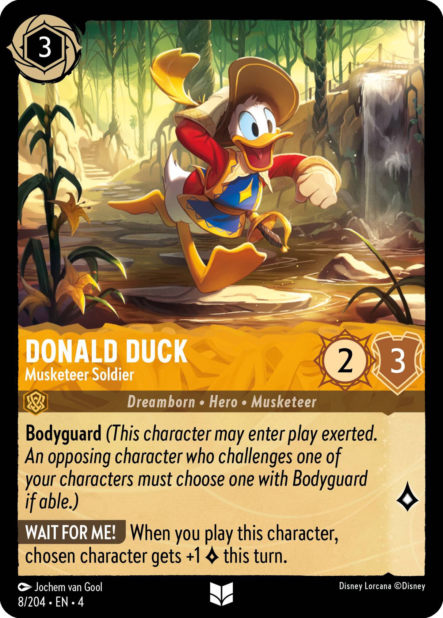 Donald Duck, Musketeer Soldier (4) #8 [EN/N] s/o