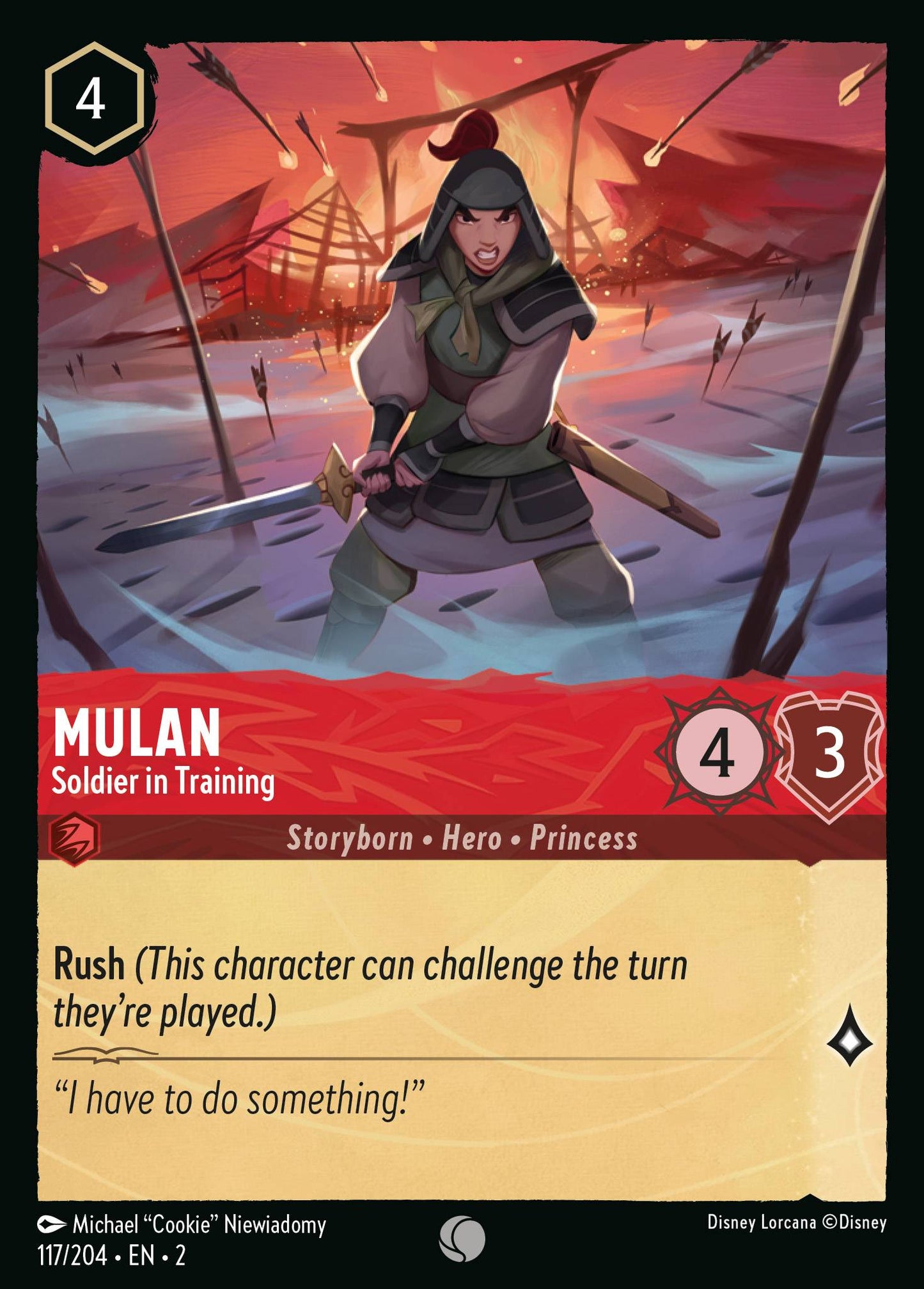 Mulan, Soldier in Training (2) #117 [EN/N] s/o