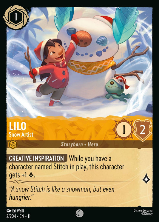 Lilo, Snow Artist (11) #2 [EN/N]