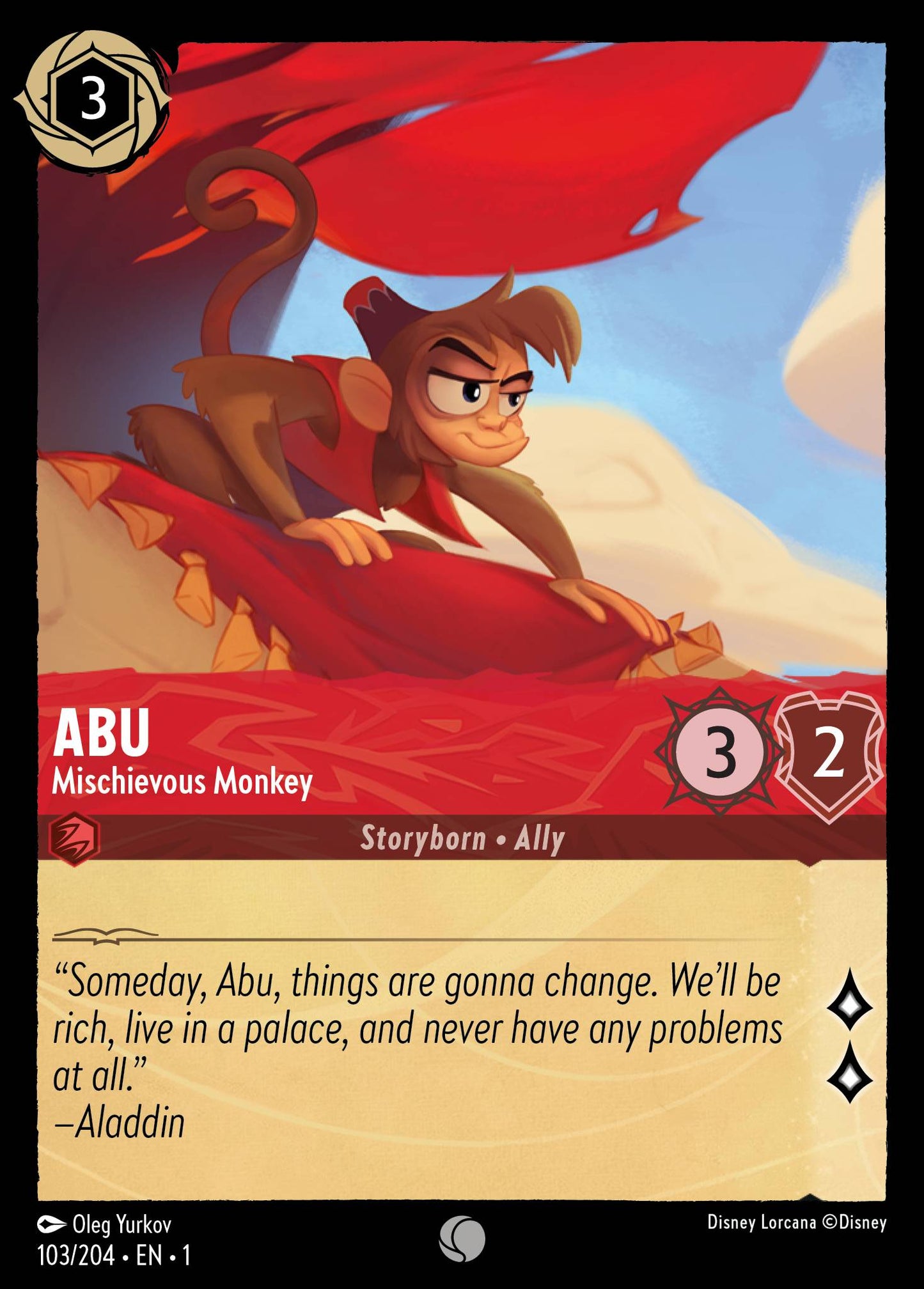 Abu, Mischievous Monkey (1) #103 [EN/N] s/o