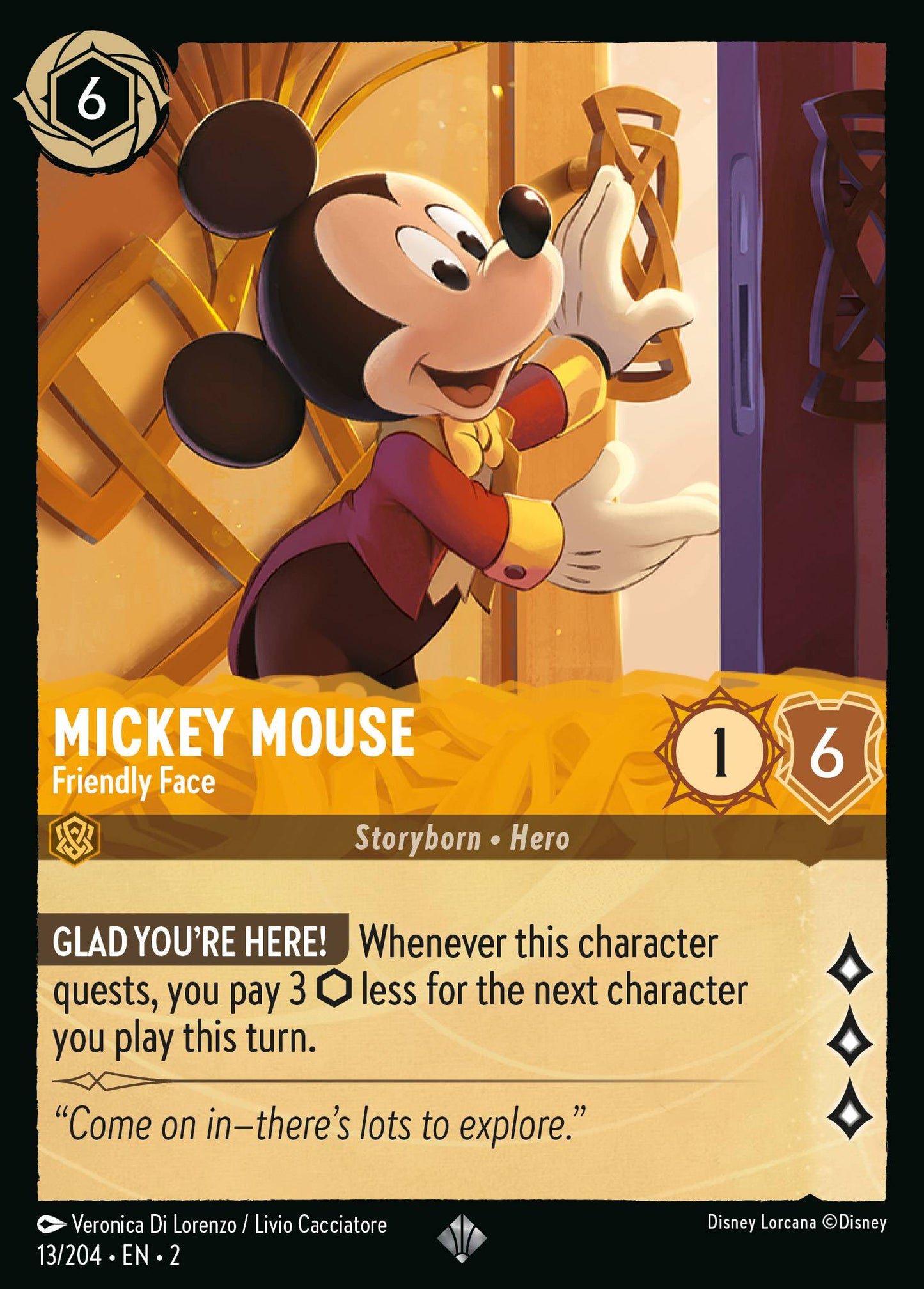 Mickey Mouse, Friendly Face (2) #13 [EN/N] s/o