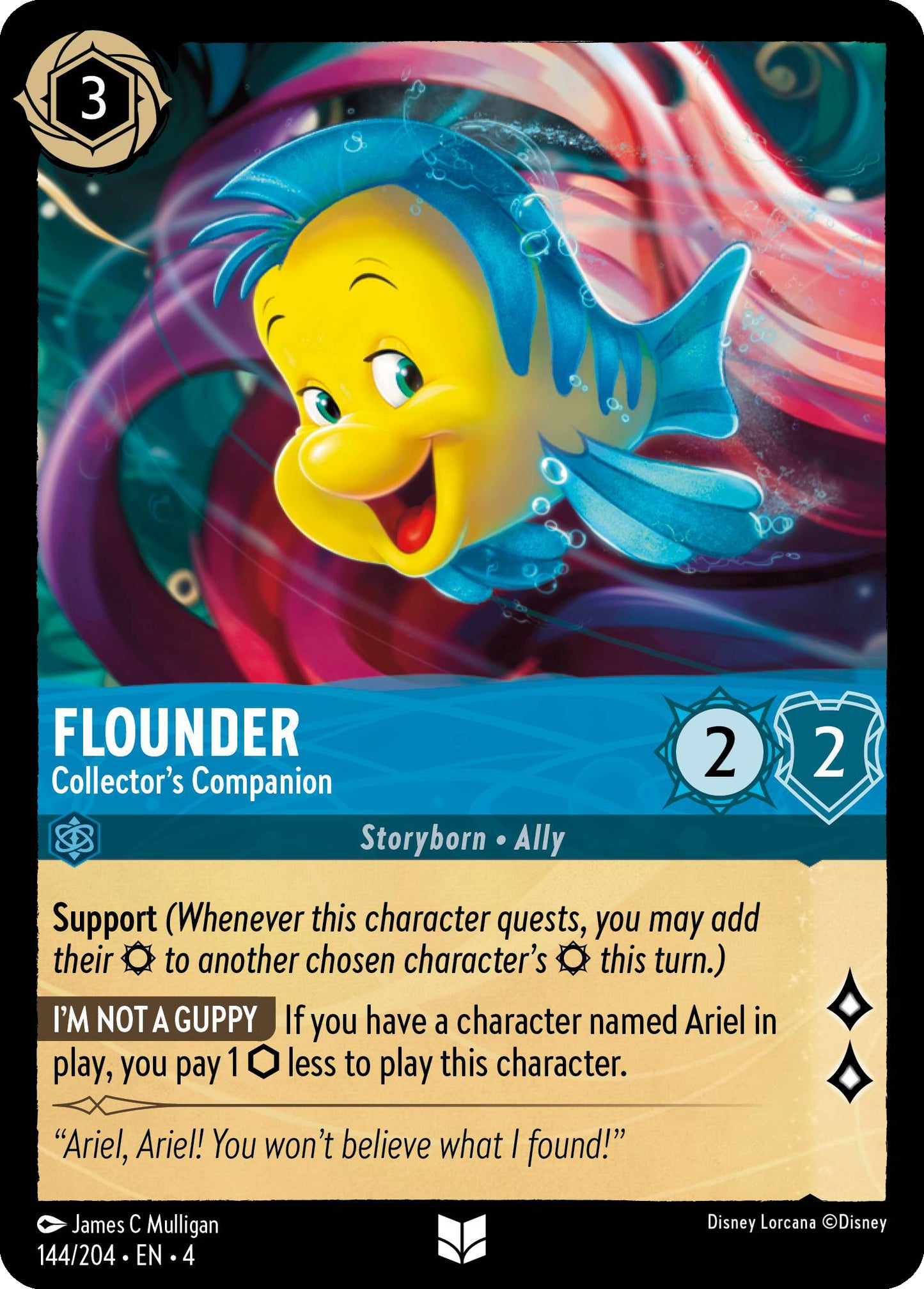 Flounder, Collector’s Companion (4) #144 [EN/N] s/o