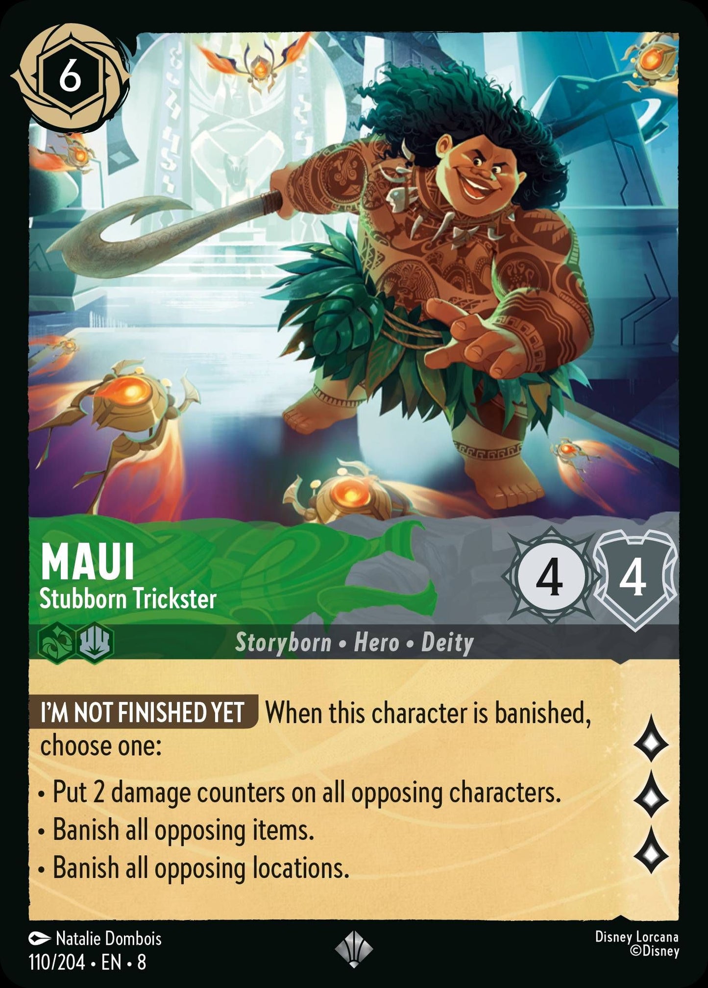Maui, Stubborn Trickster (8) #110 [EN/N] s/o