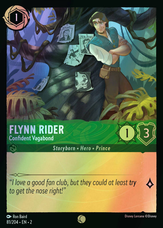 Flynn Rider, Confident Vagabond (2) #81 [EN/F] s/o