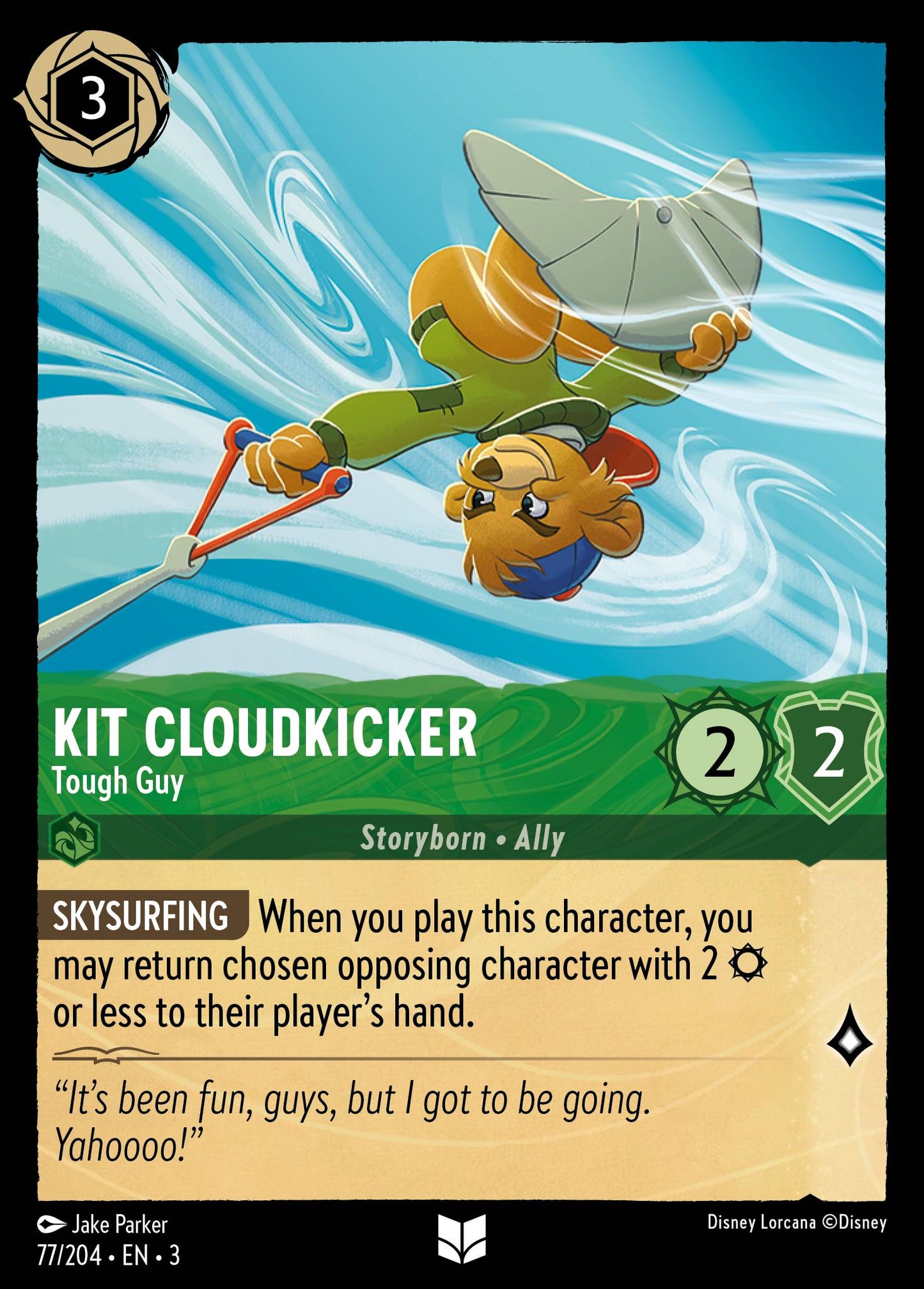 Kit Cloudkicker, Tough Guy (3) #77 [EN/N] s/o