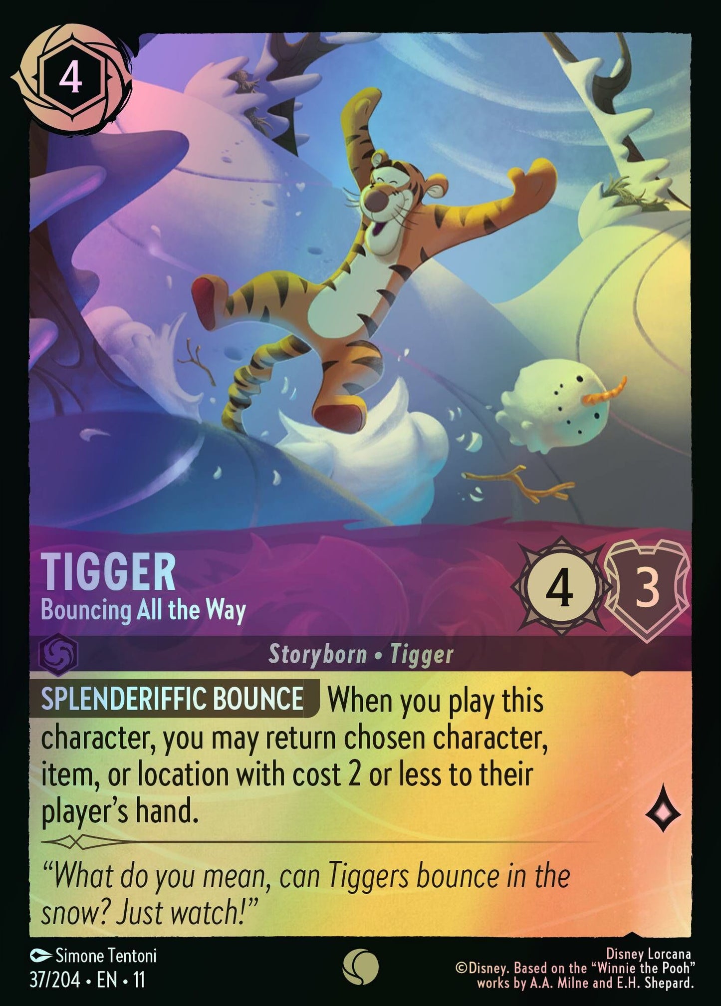 Tigger, Bouncing All the Way (11) #37 [EN/F]