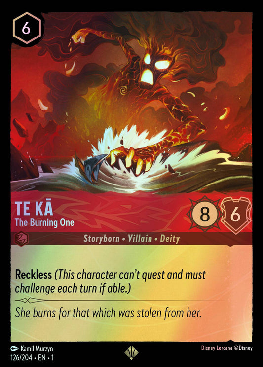 Te Kā, The Burning One (1) #126 [EN/F] s/o