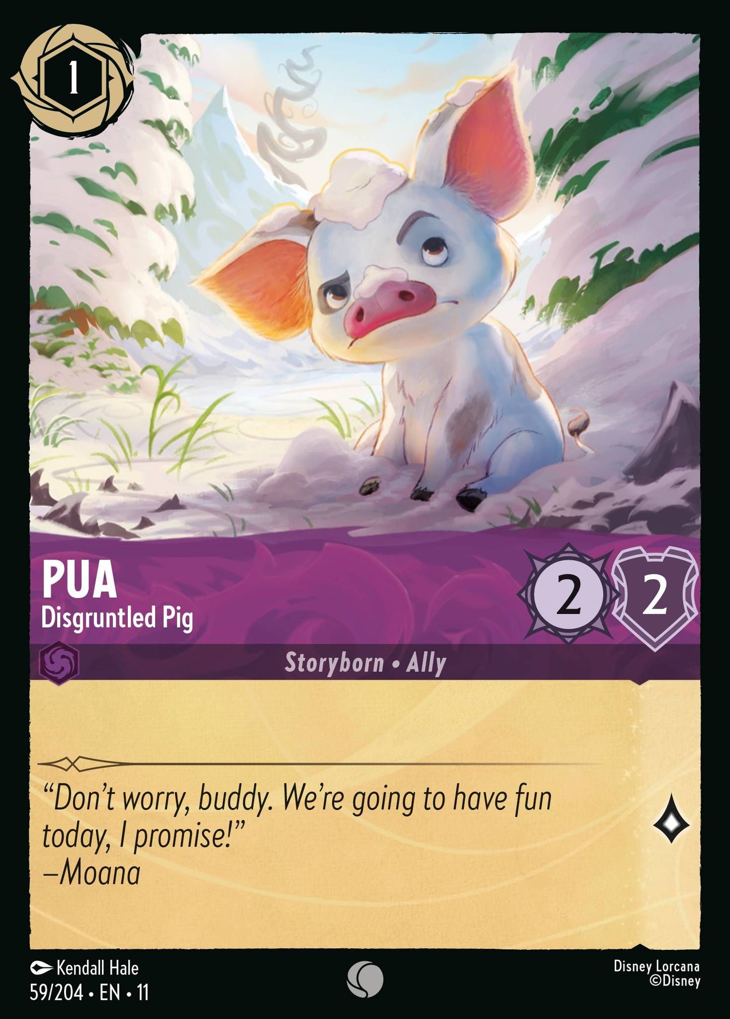 Pua, Disgruntled Pig (11) #59 [EN/N]