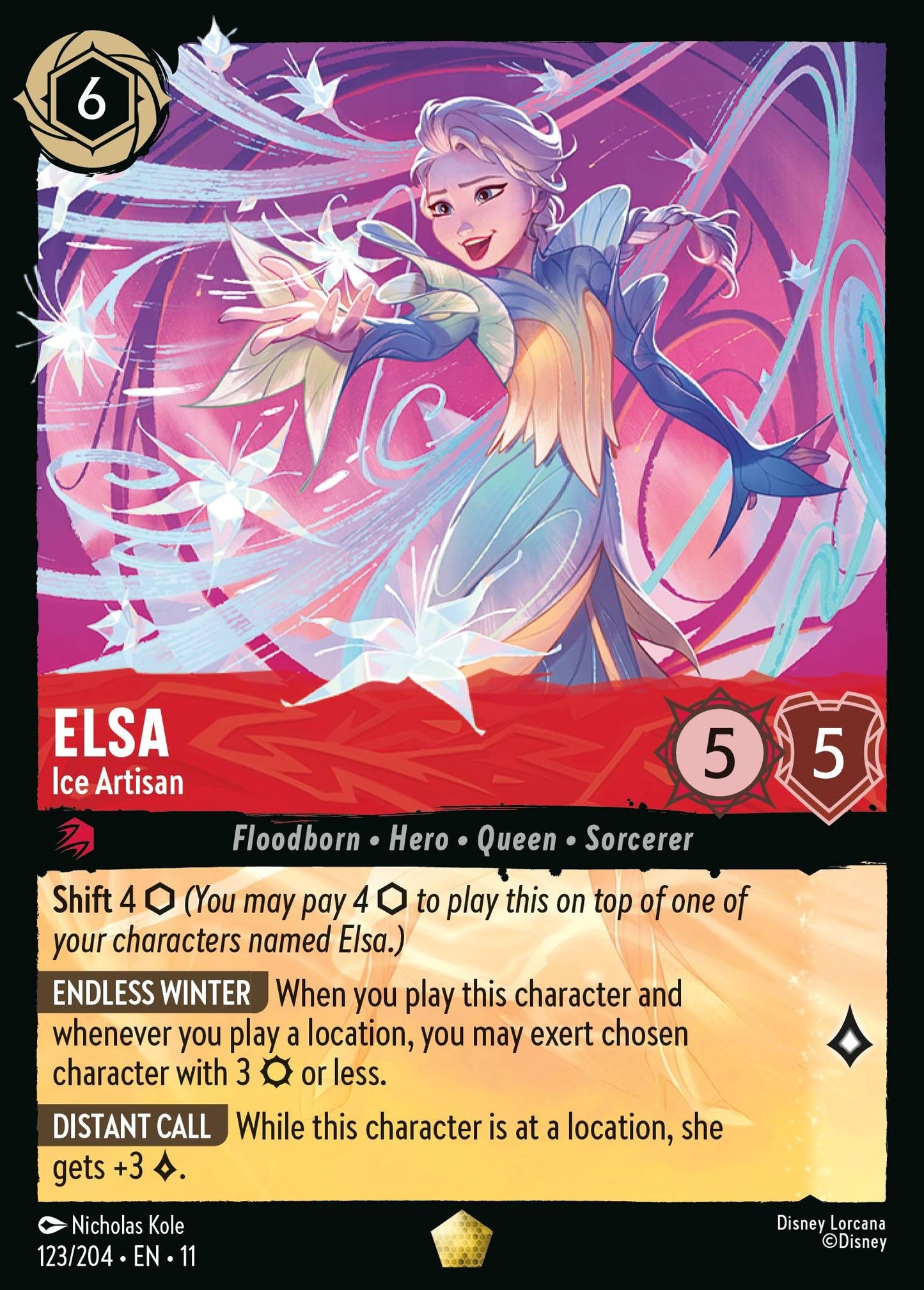 Elsa, Ice Artisan (11) #123 [EN/N]