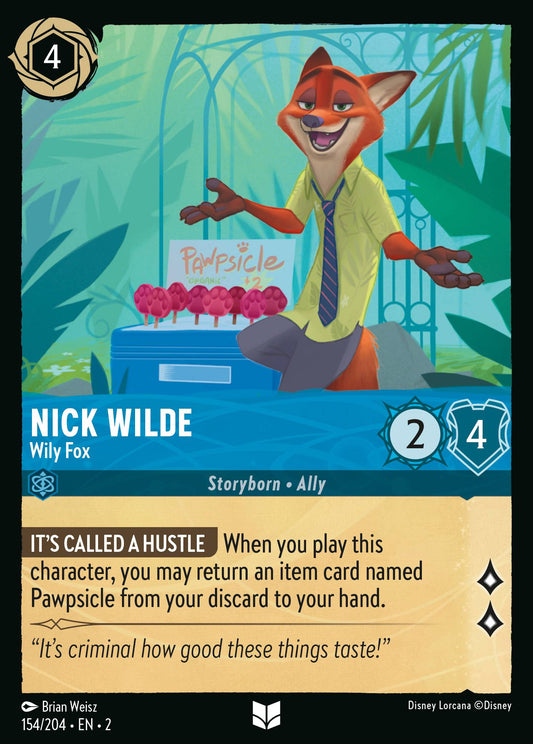 Nick Wilde, Wily Fox (2) #154 [EN/N] s/o