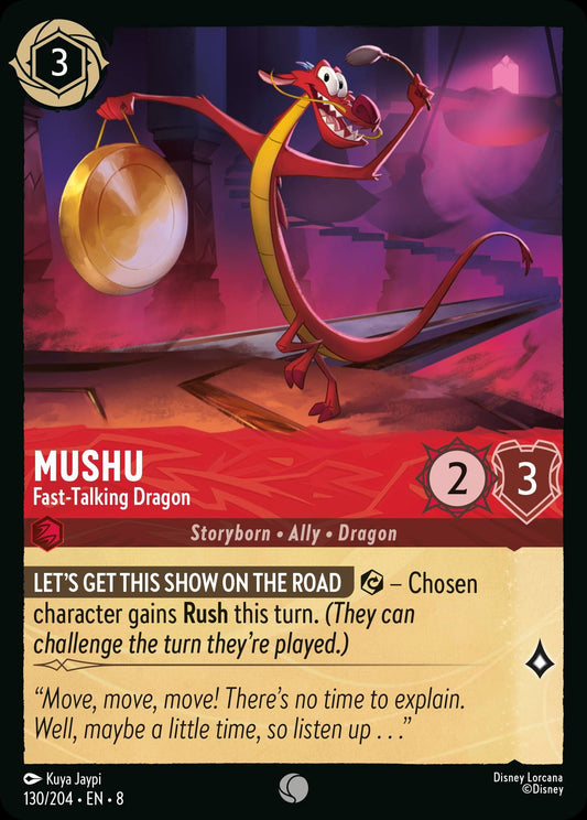Mushu, Fast-Talking Dragon (8) #130 [EN/N] s/o