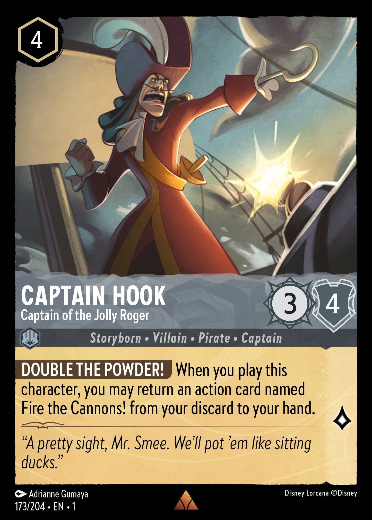 Captain Hook, Captain of the Jolly Roger (1) #173 [EN/N] s/o