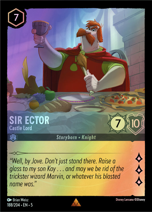Sir Ector, Castle Lord (5) #188 [EN/F] s/o