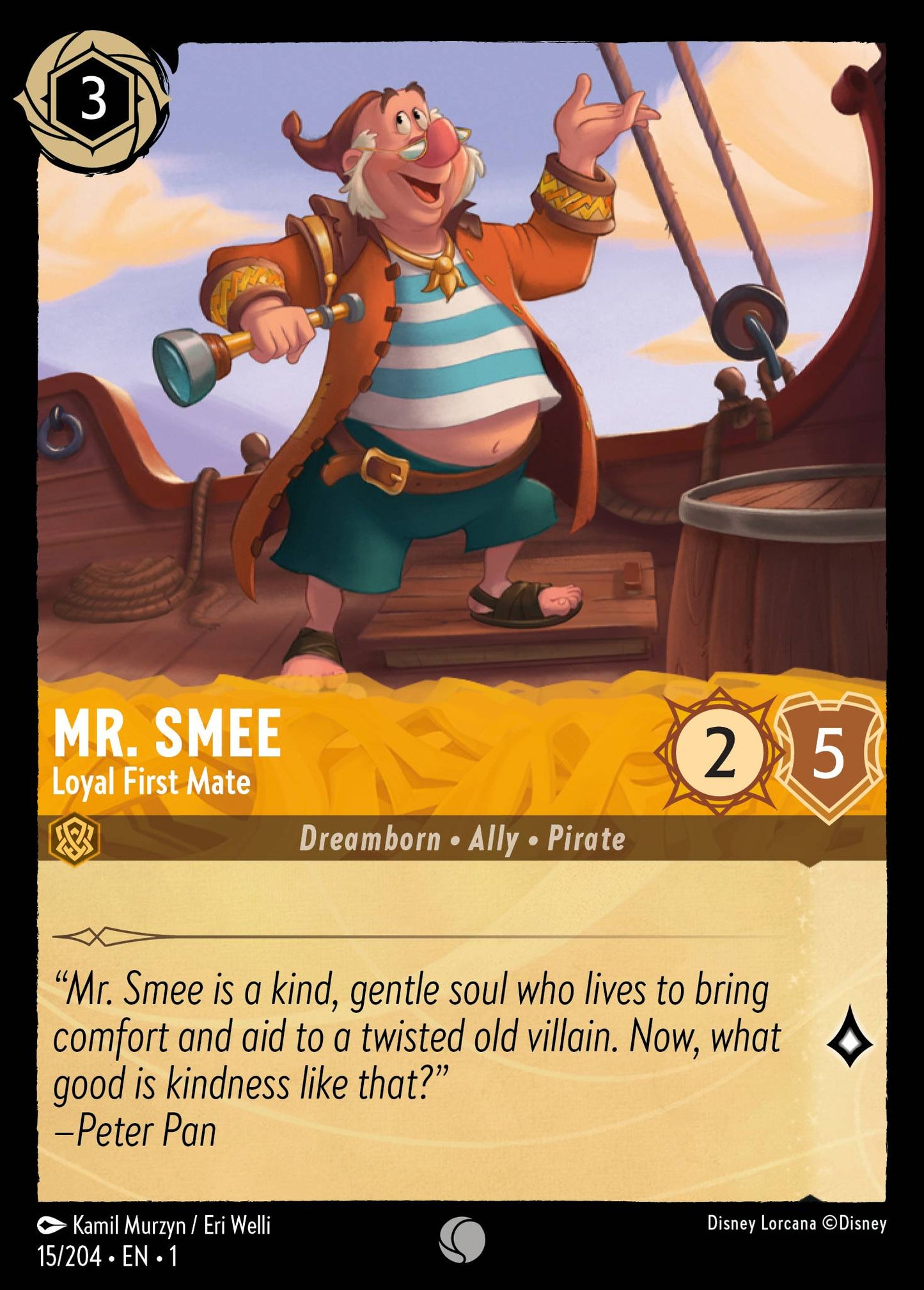 Mr. Smee, Loyal First Mate (1) #15 [EN/N] s/o