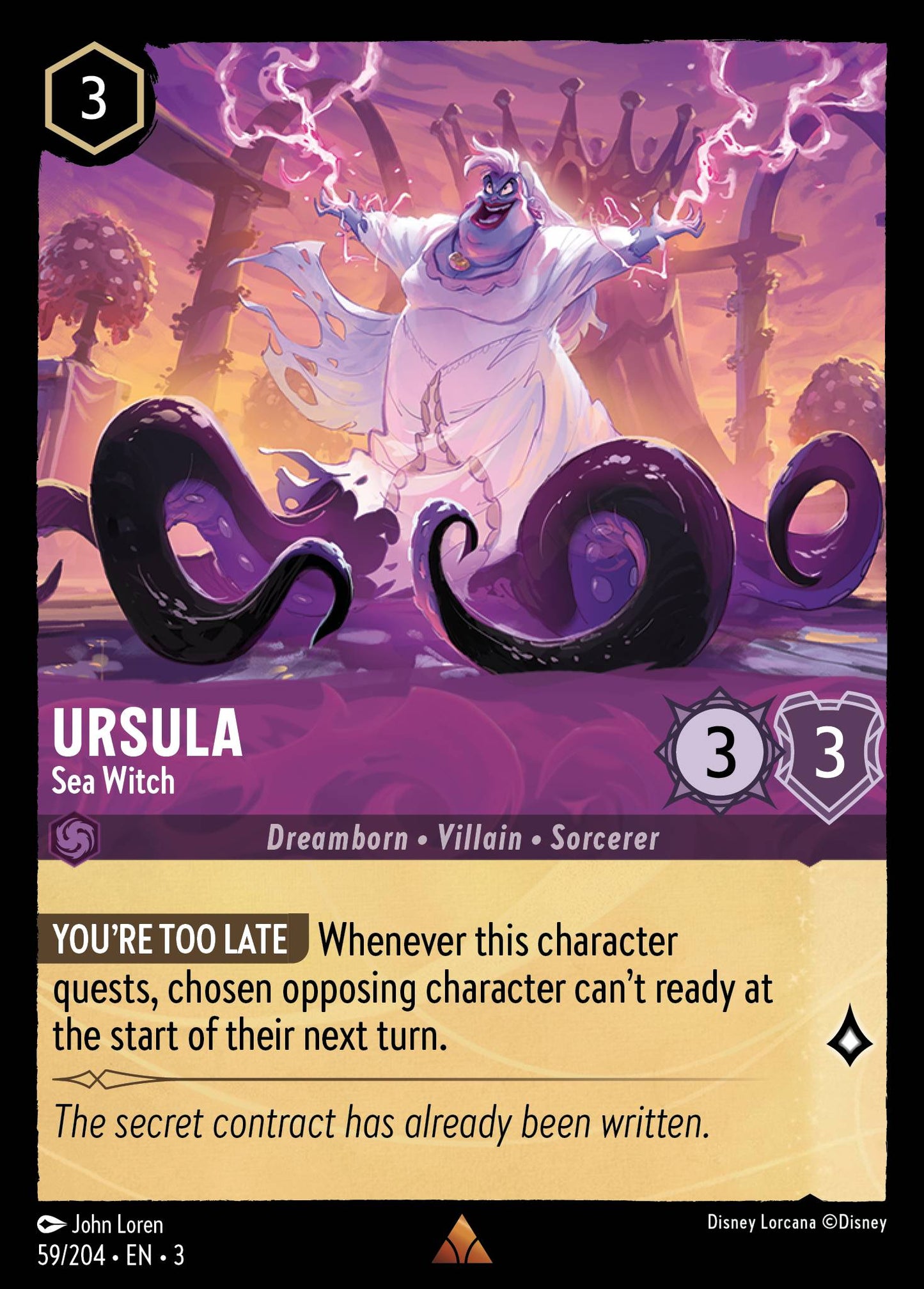 Ursula, Sea Witch (3) #59 [EN/N] s/o