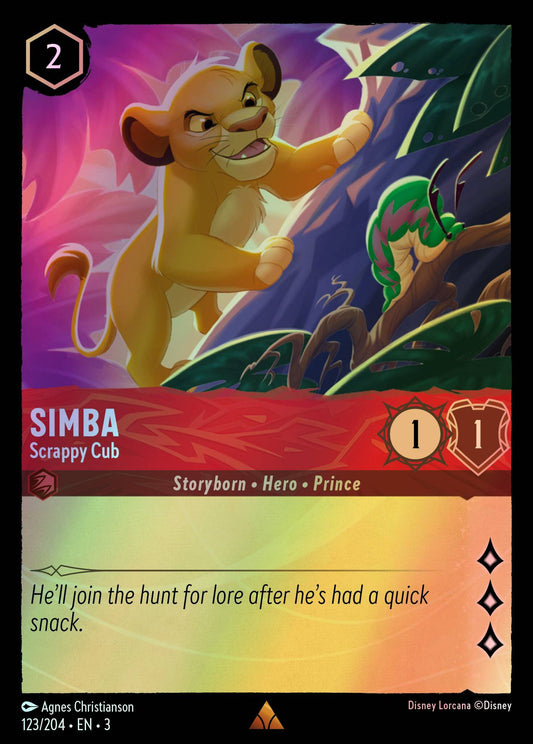 Simba, Scrappy Cub (3) #123 [EN/F] s/o