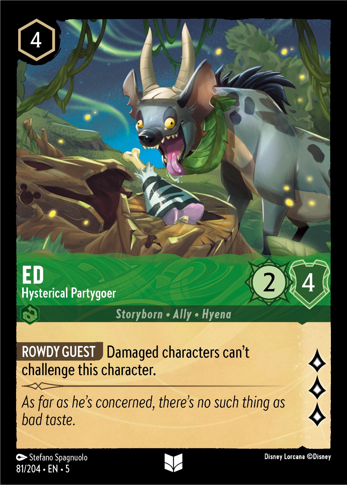 Ed, Hysterical Partygoer (5) #81 [EN/N] s/o