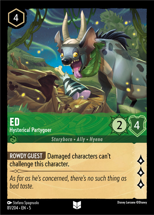 Ed, Hysterical Partygoer (5) #81 [EN/N] s/o