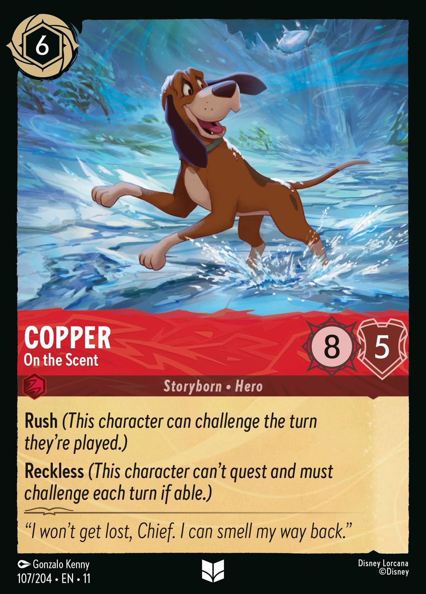 Copper, On the Scent (11) #107 [EN/N]